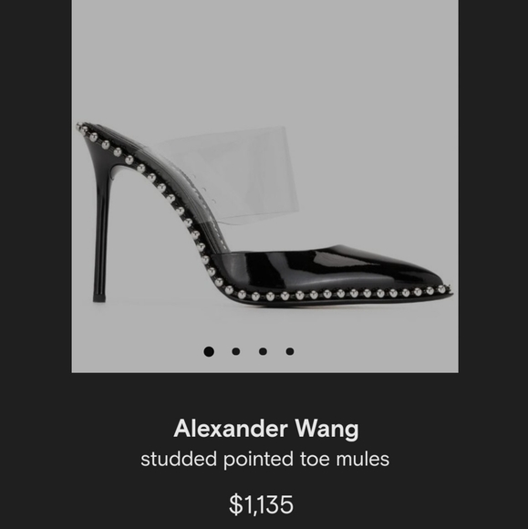 Alexander Wang Pumps Mule NWT - Picture 6 of 16